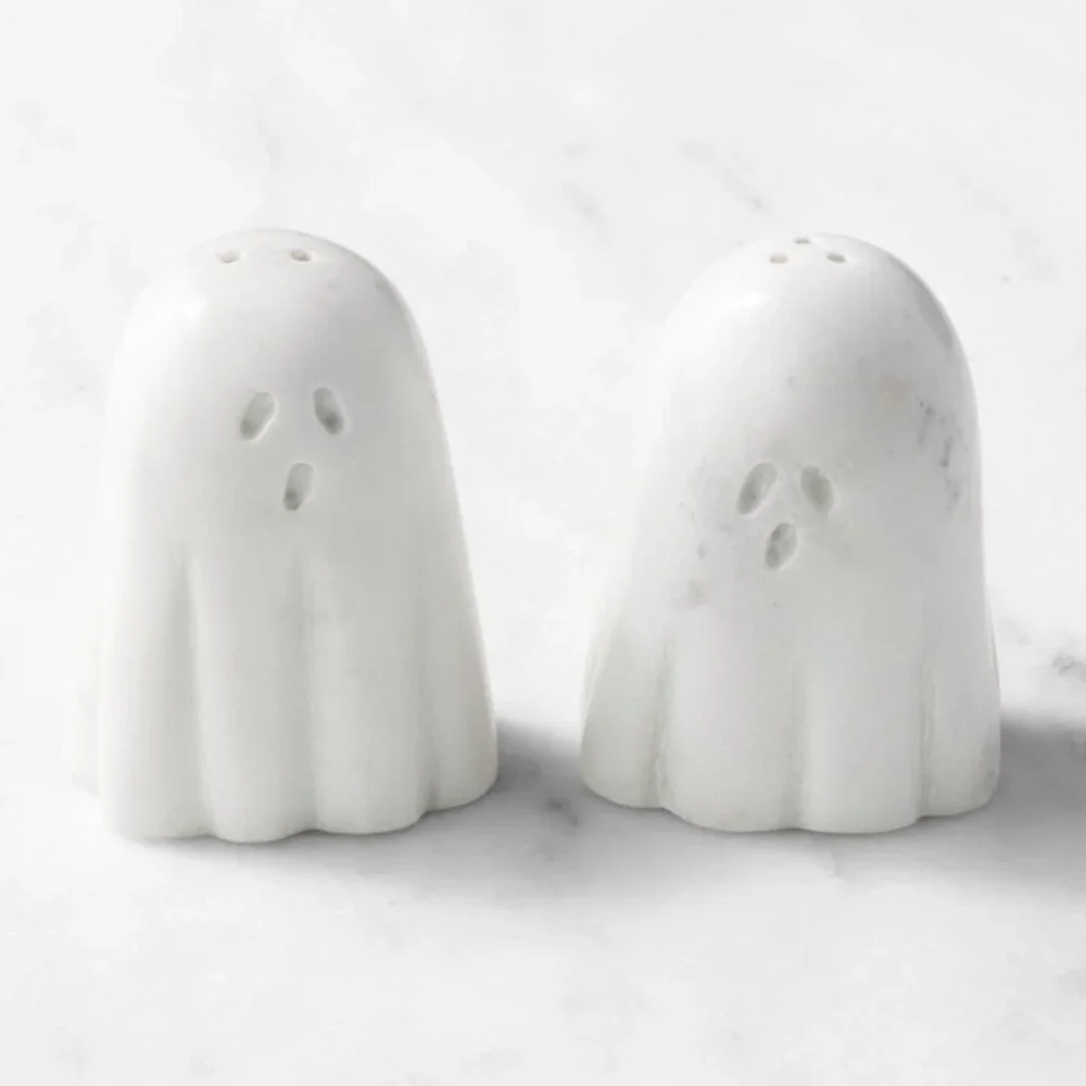 Williams Sonoma Be Home Ghost Salt & Pepper Shakers